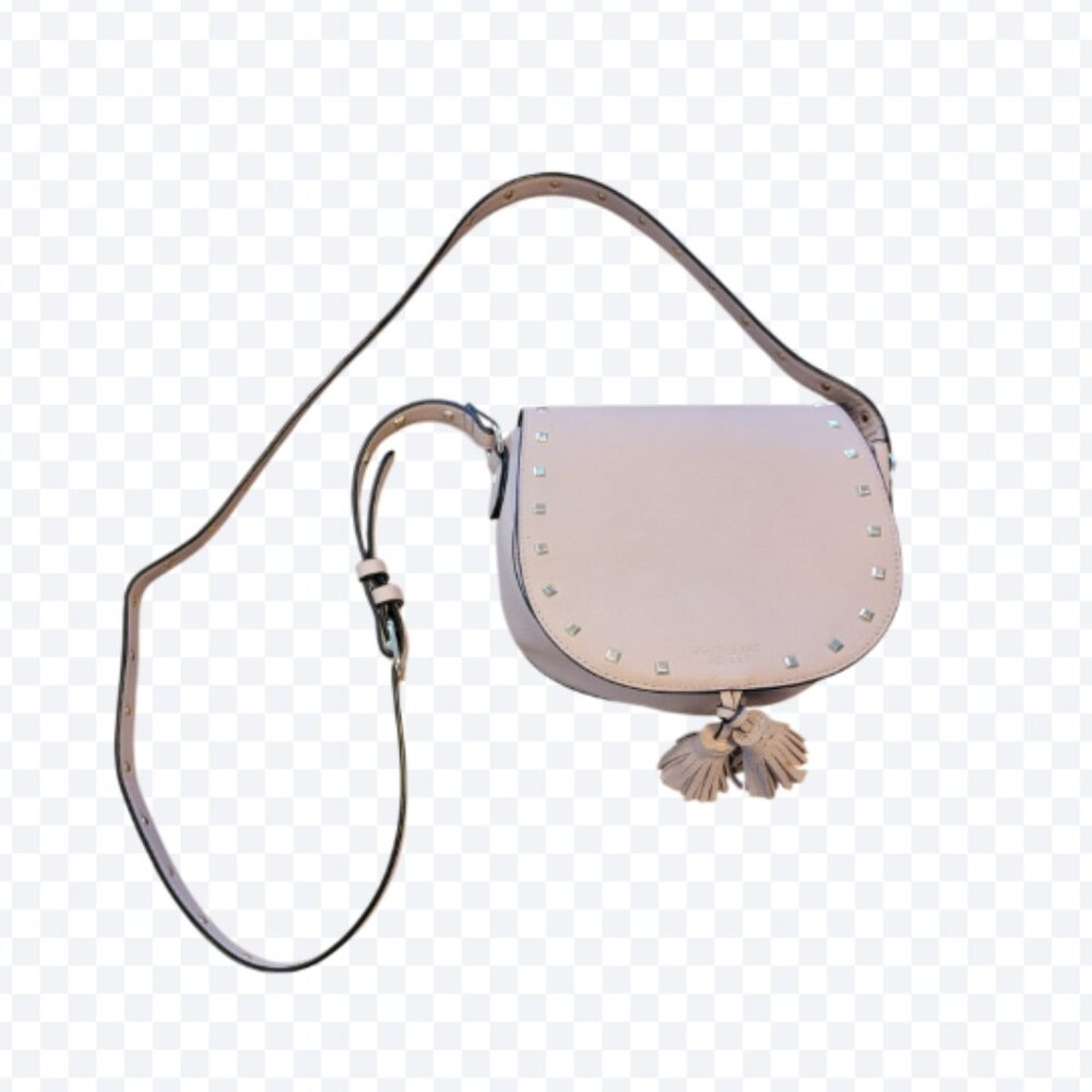Victoria's Secret Tasseled Festival Crossbody Bag Purse, Pink